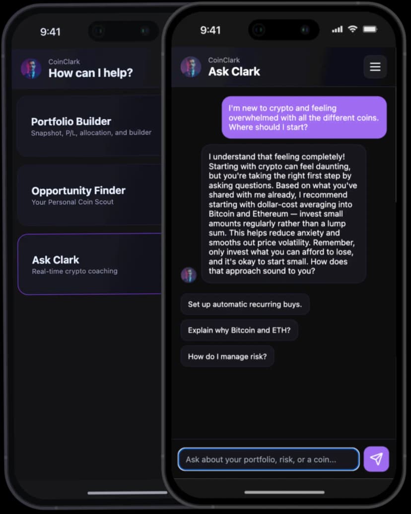 CoinClark App Screenshot